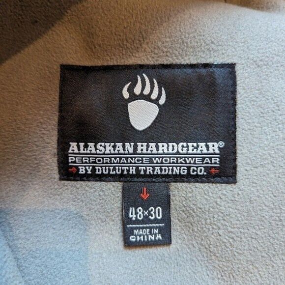 Duluth Alaskan Hardgear Snowcats Snow Pants in Black Size 48x30 - Picture 7 of 10